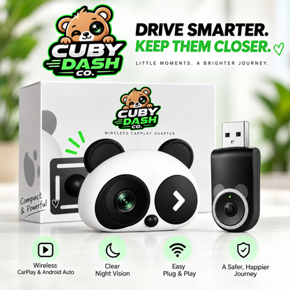 Cuby Dash Cam - Baby Car Monitor™