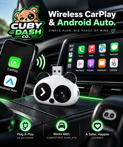 Cuby Dash Cam - Baby Car Monitor™